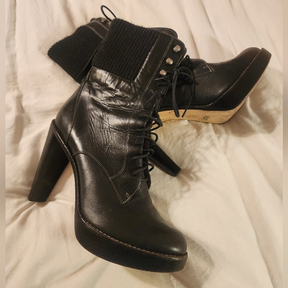 Cole Haan Nike Air Platform Ankle Boots - Picture 10 of 11